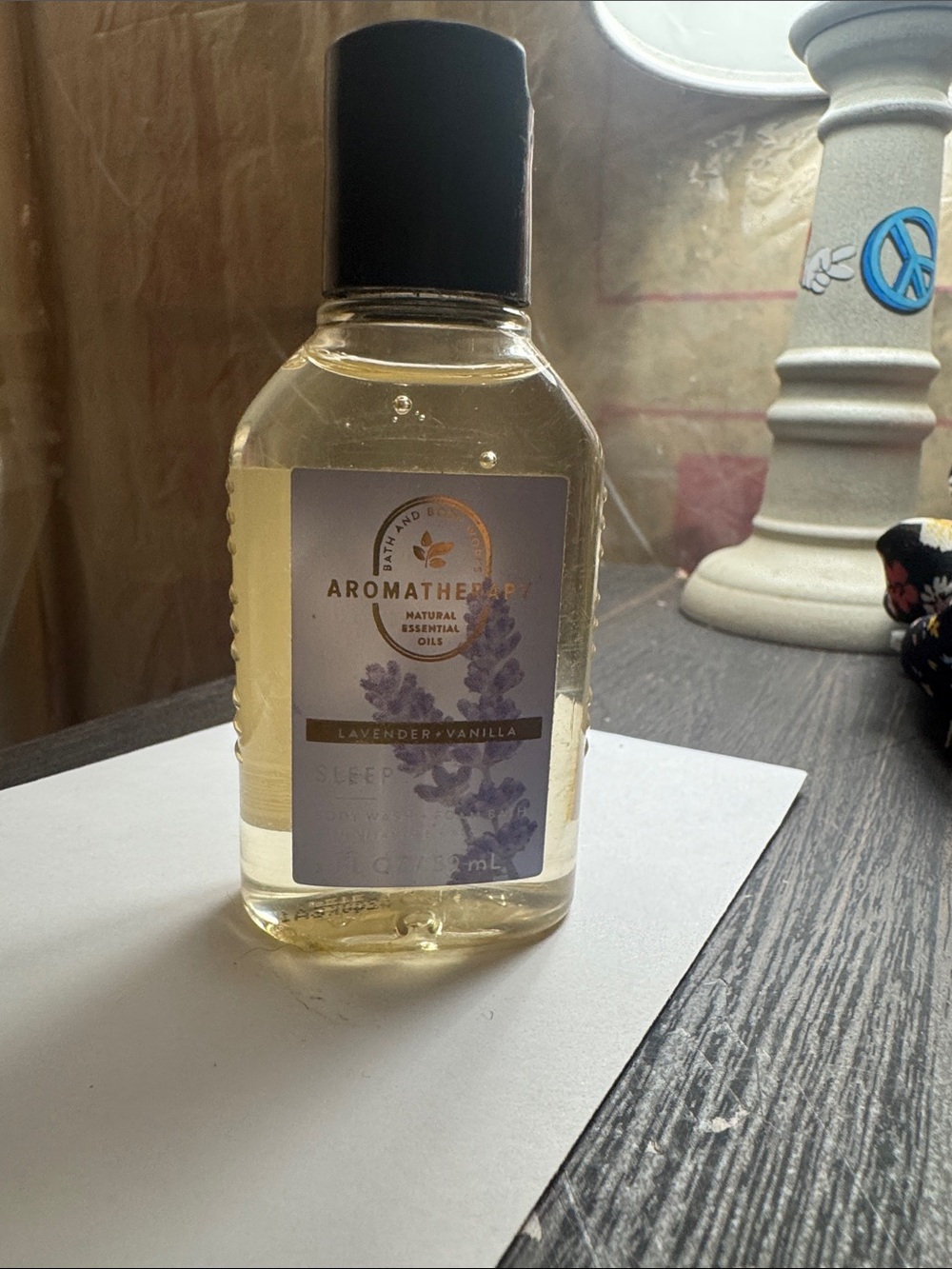 Bath & Body Works Lavender Vanilla Sleep Body Wash - Purple Label